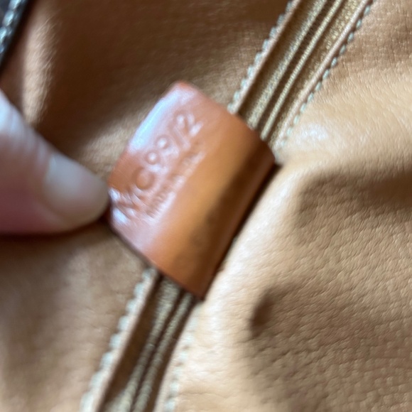 AUTHENTIC CELINE Vintage Macadam Canvas & Leather Tote - Picture 15 of 16